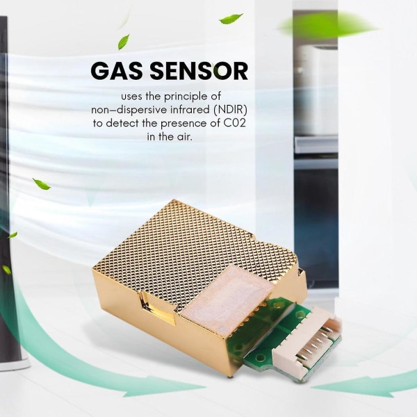 Mh-z19c Ir Infraröd Co2-sensor Modul Koldioxid Gassensor Ndir För Co2-monitor 400-5000ppm Ua