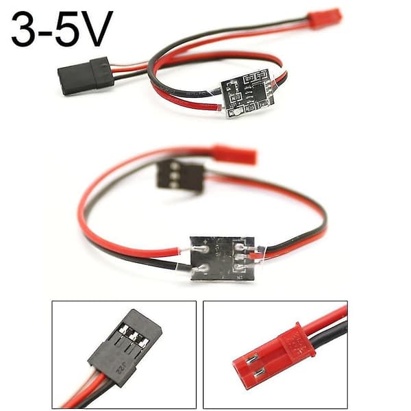 20A Högström Fjärrkontroll Elektronisk Switch 3-30V Flygmodell Skydd RC Drone Vattenpump