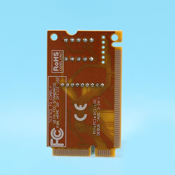 2-cifret bærbar computer pc mini pci pci-e bærbar computer analysator tester bundkort fejlfinding checker diagn