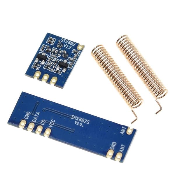 Mini Si4432 Trådløs Transceiver Kommunikasjonsmodul 433mhz Ask Sender