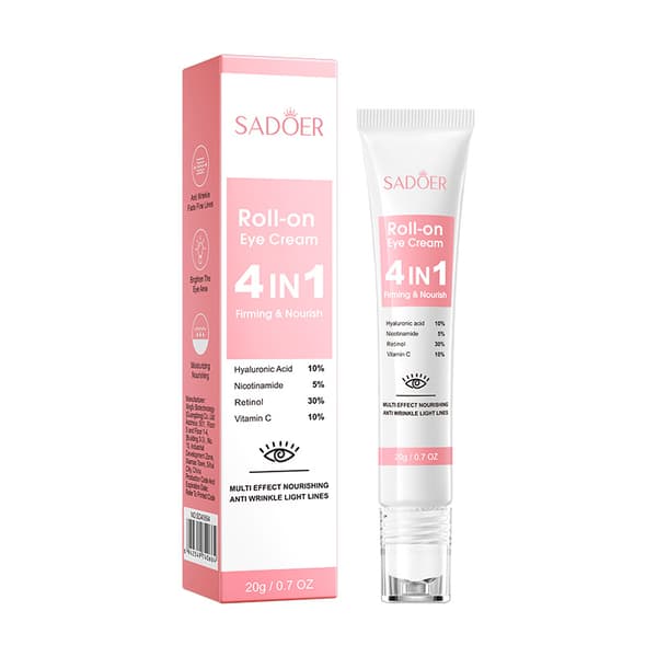 SADOER 4-i-1 Roll-on øyekrem 20g