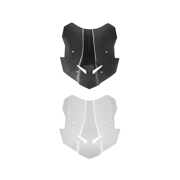 Motorsykkel Vindskjerm Vindrute Vindavviser For Mt-09 Tracer 9 Gt-9 2021 2022 (Røyksvart)