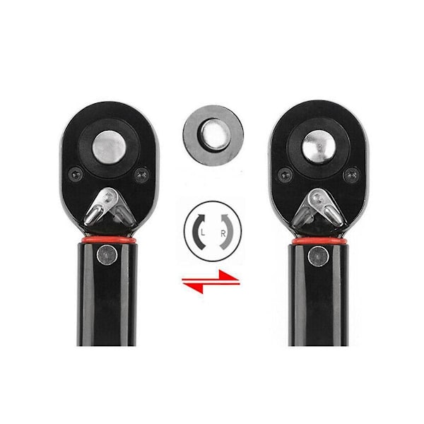 Forudindstillet momentnøgle Ratchet Socket Wrench Universal Auto Reparation Dæk Værktøj,10-150n