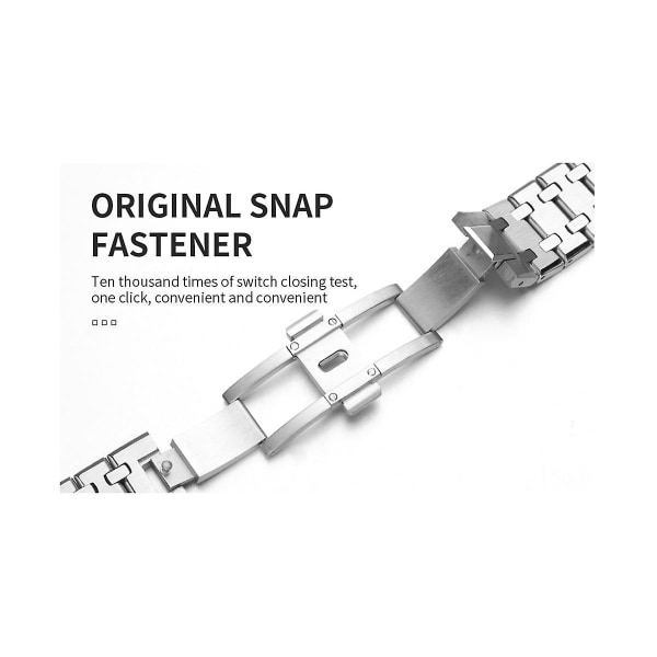 Modifiering Ga2100 Bezel för Casioak Gmas2100 Mod Kit 3:e generationens stålurfodral rem Ga2100