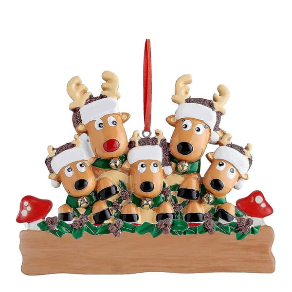 Reinsdyr Familie Julepynt