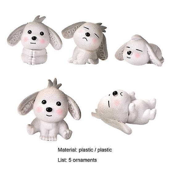 Fancy Hundefigurer Bærbare Plastik DIY