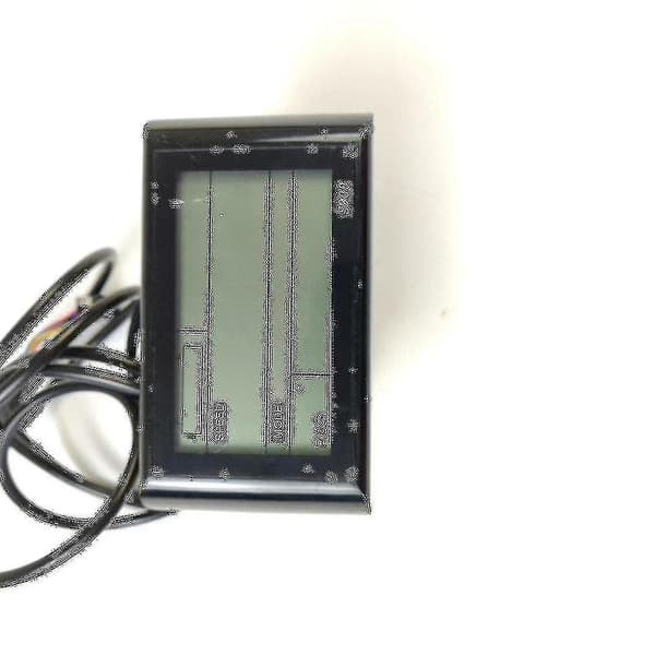 Elcykel LCD-S900 Display 36V 48V Intelligent Kontrollpanel med Ljuskontakt