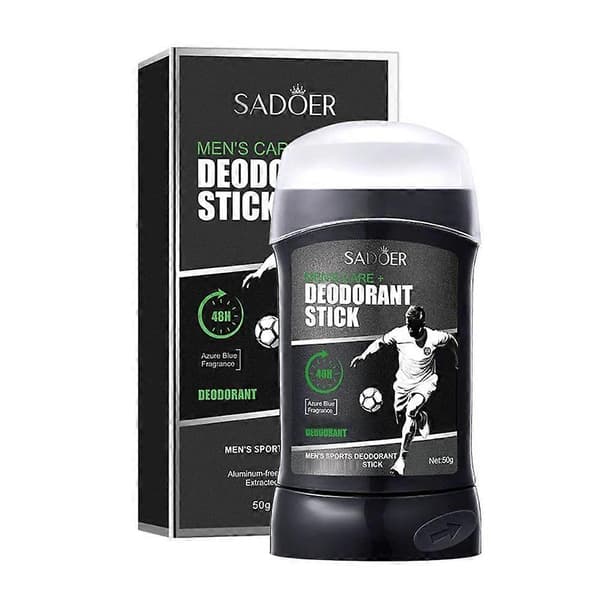 SADOER Herrdeodorantstick - 48h Svett- och Luktskydd (50g) Aquatic