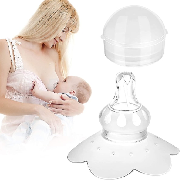 Brystvorteskjolde til amning af nyfødte, amning Kontakt brystvorter til låsebesvær eller flade og omvendte brystvorter
