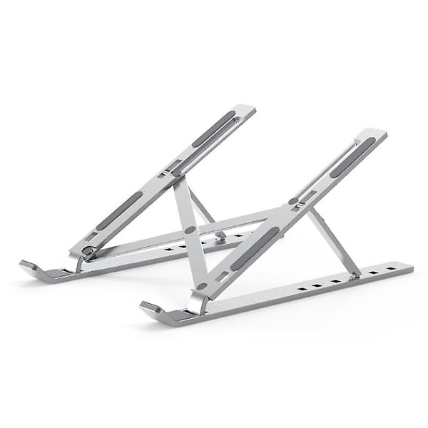 Fällbart Justerbart Laptopstativ för Macbook Pro Aluminium Laptop Riser Fällbart