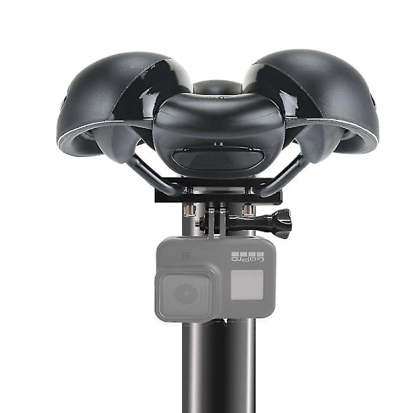 Aluminium Cykel Cykelsadel Cykelsæde Montering Stativ Holder Beslag Adapter Klemme Til Gopro Hero 9 7 5 4 Sjcam Yi 4k Mijia Kamera