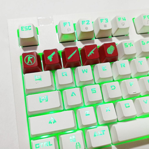 Diy Cs Go Gaming Keycaps Knappknapp Csgo Key Caps Spel Keycap Tillbehör Abs