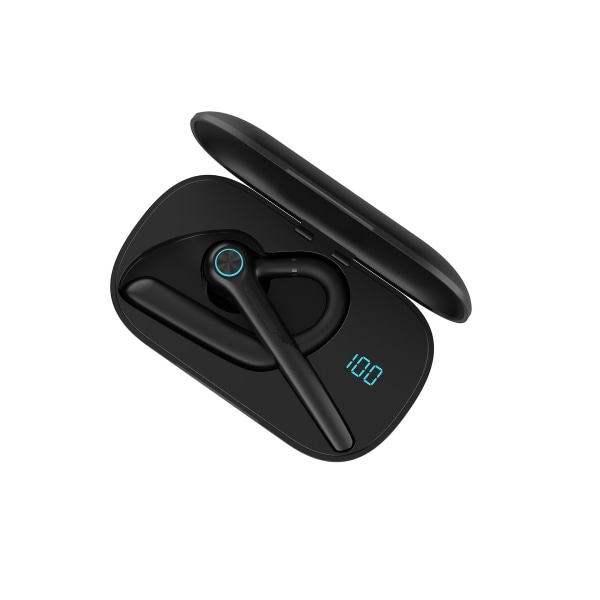 Trådlösa affärs-hörlurar Öronhängande Bluetooth-headset G3 Enkelsidig öra ENC Dubbelmärkesbrusreducerande