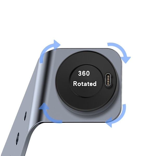 Universaali Nopea Latausjalusta Garmin Forerunner 745/venu Sq/fenix 6 Älykellolle Nopea Lataus