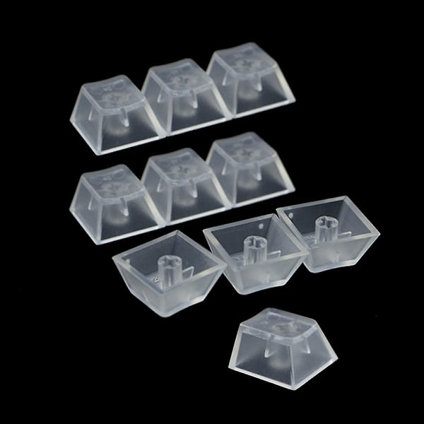 Full 10key Set Transparent Layer Cherry Mx Kompatibel For Mekaniske Tastaturer