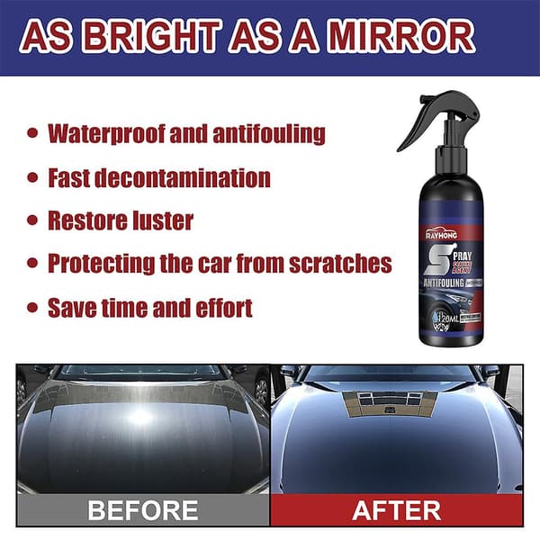 1-3 stk. Multifunktionel Coating Renewal Agent, Høj Beskyttelse Nano Quick Coating Spray