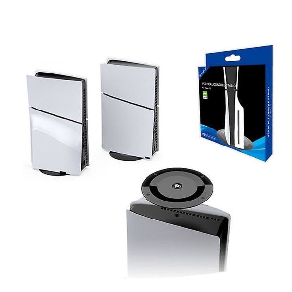 Vertikalt basställ för PS5 Slim, Vertikalt basställ kompatibelt med Playstation 5 Slim Disc & Digital Edition, PS5 Slim-tillbehör