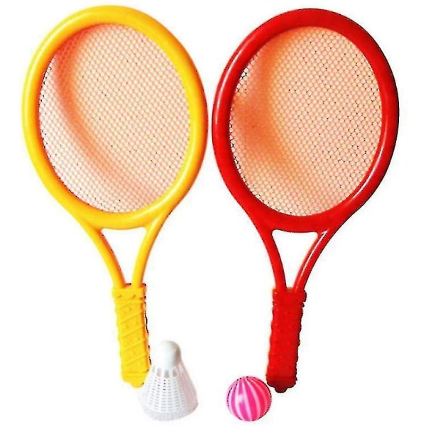 Badmintonsett for barn, ball og birdie junior tennisracketspill