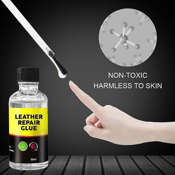 Läderreparationslim Bilstolsvård Flytande Gummi Soffa Limgel Tillbehör 50ml