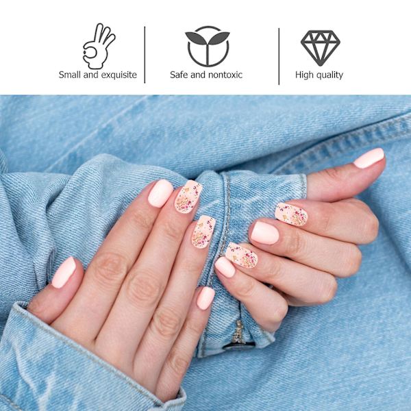 4 Flaskor Glitter Nagellack Blank Nagelkonst Nagelpigment Nagellack Gel