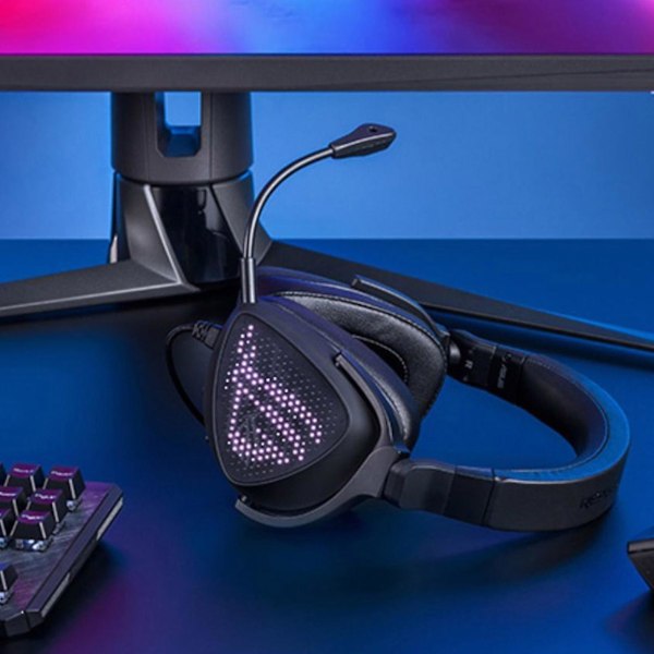3,5 mm ljudportmikrofon Gaming Headset Mic för Rog för Delta