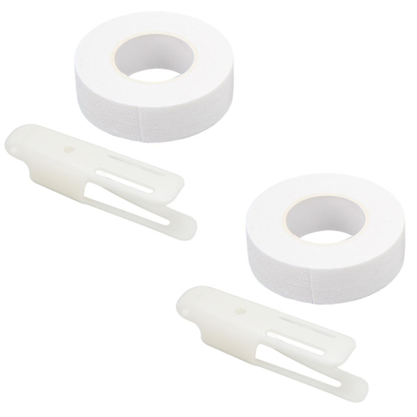 Fingerstøtte Bandage Trigger Finger Splint 2 Pakke - Letvægts Fin Kant EVA Ergonomisk Fingerstabilisator med Klæbebånd til Brækket Trigger Finger
