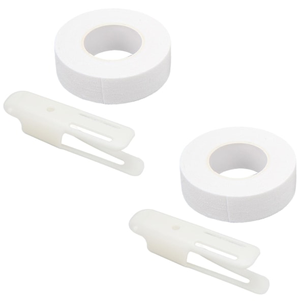 Fingerstøtte Brace Trigger Finger Splint 2 Pack - Lett Fin Edge EVA Ergonomisk Fingerstabilisator med Klebebånd for Brukket Trigger Finger
