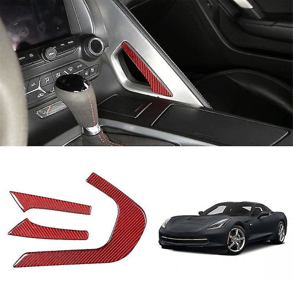 Co-pilot Central Control Panel Trim för Chevrolet Corvette C7 14-19 B