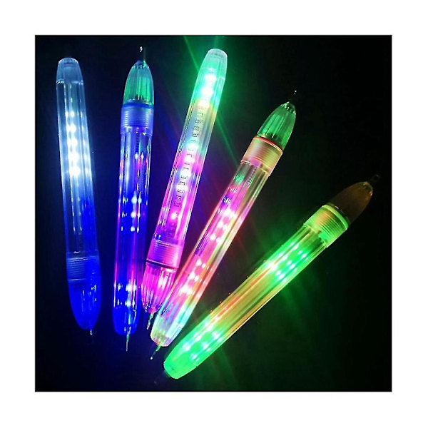 Mini LED undervannsfiske tiltrekkingslampe lysende lokkefisk fangst samlinger lys nattfiske