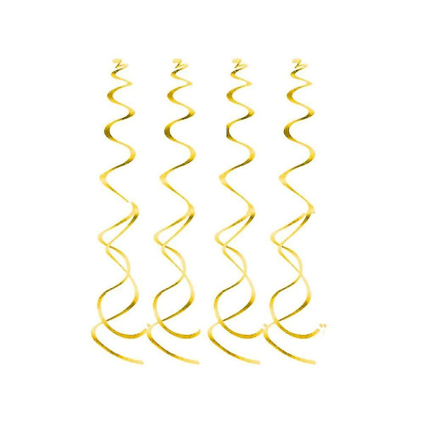 Hengende virveldekorasjoner Festdekorasjoner til tak Festdekorasjon Bursdagdekorasjon PVC-spiral