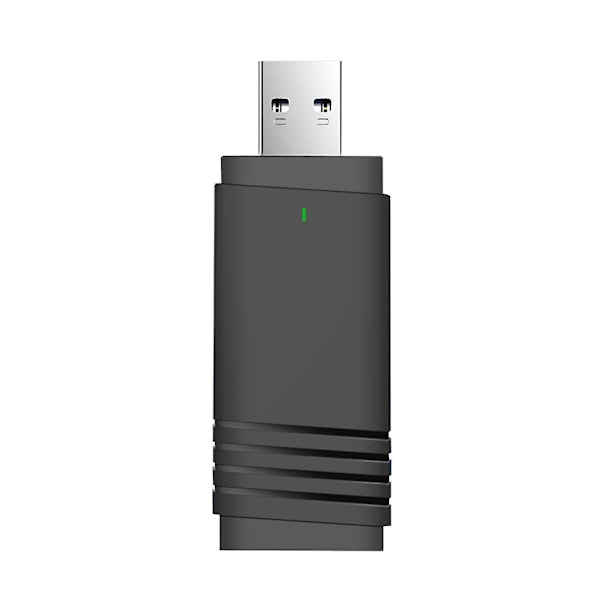 1200m Gigabit 5g Dobbelt Frekvens Usb3.0 Trådløs Netværkskort Wifi Modtager Bluetooth-kompatibel 5.0 Sort Til Apple