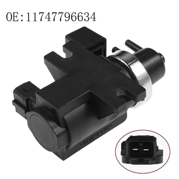 Turbotrycksmagnetventil för bil 11747796634 för 3 5 X5 E60 E61 E70 E87 E90 E91 E38 E46 1174224790