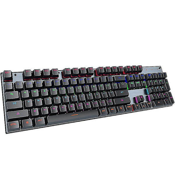 Green Axis 104-Tasters Trådløst Mekanisk Tastatur Usb E-spill Kontor Datatilbehør