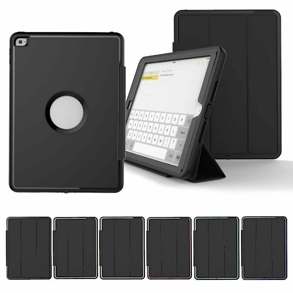 Tri-fold magnetisk smart støtsikkert heavy duty stativdeksel for Ipad Mini 234
