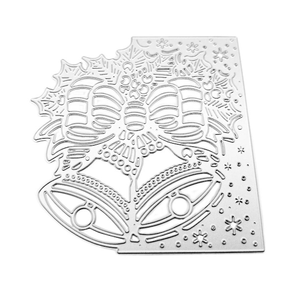 Juleklokke Kunst Metal Skæredøre Skabelon Diy Scrapbooking Album Papirkort Skabelon Form Embossing Kunsthåndværk Dekoration