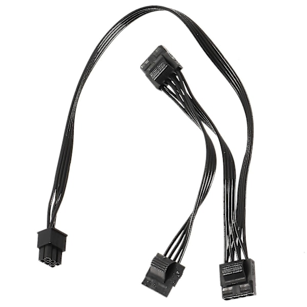 6-polet til 3x IDE-driverstrømkabel Kompatibel med EVGA Supernova 650 750 850