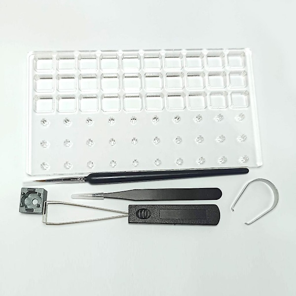 30 brytare testare öppnare smörj station diy lock avlägsnande plattform keycaps dragare
