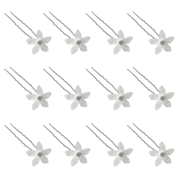 20pcs Bridal Hair Pins, Wedding Hair Accessories U Shaped Diamond