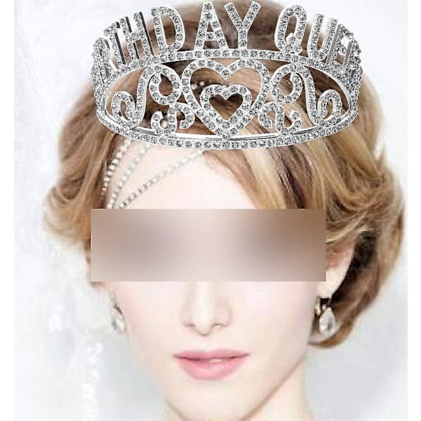 Syntymäpäiväkoristeet, Hyvää syntymäpäivää, Syntymäpäivän kuningattaren nauha ja tiara, Syntymäpäivän tyttö, Syntymäpäivän tytön tarvikkeet, Hyvää syntymäpäivää juhlatarvikkeet, Suosikit