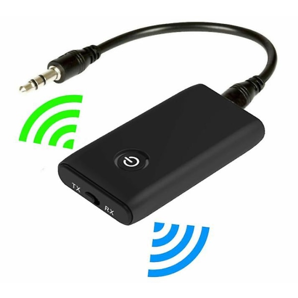 Bluetooth-sendere 2-i-1 trådløs Bluetooth 5.0-sender og -mottaker