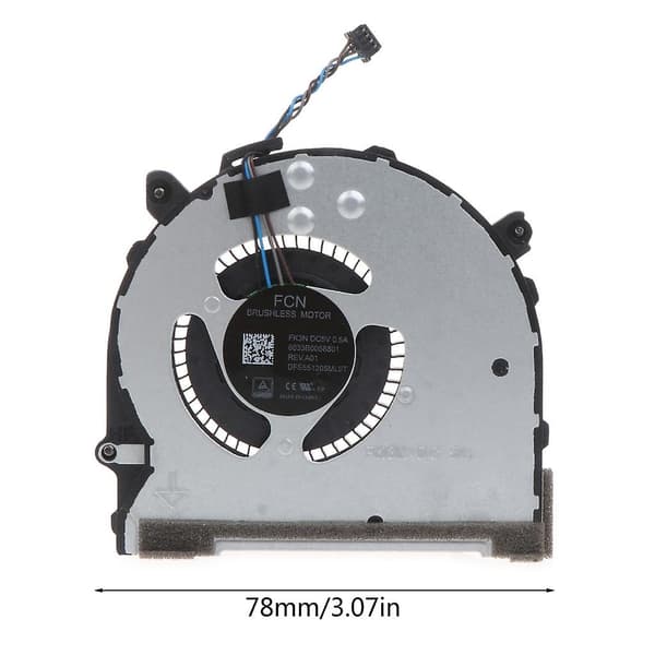Køleventilator til bærbar computer til Probook 640 G4 645 G4 L09537-001 Radiator