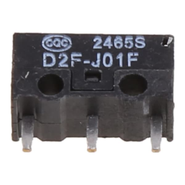 10 stk D2f-j01f Svart Punkt Svart For Shell Muse Mikrobryter 3pin