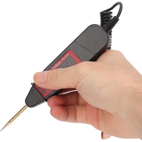 Bilspenningstester, Dc3-36v Universal bil elektrisk krets tester penn LCD digital skjerm