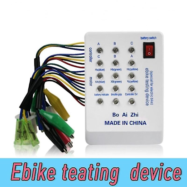 1 stk. 24v/36v/48v/60v/72v Elektrobil E-cykel Scooter Børsteløs Motorkontroller Tester Elektronisk Mod