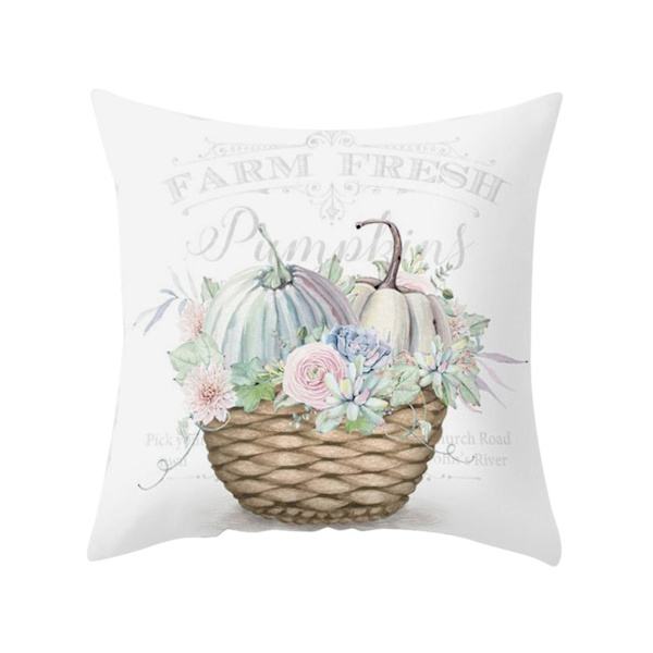 4 stk Halloween Putetrekk Dekor Putetrekk Sofa Midje Kaste Putetrekk