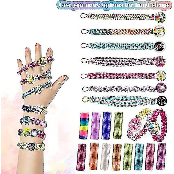 Børns Kunst og Håndværk, Diy Venskab Armbånd Fremstillingssæt