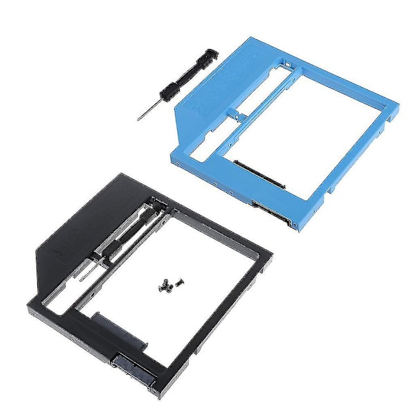 Andre 2. til 2,5\" HDD SSD 9,0 mm kabinett for bærbar PC CD-ROM