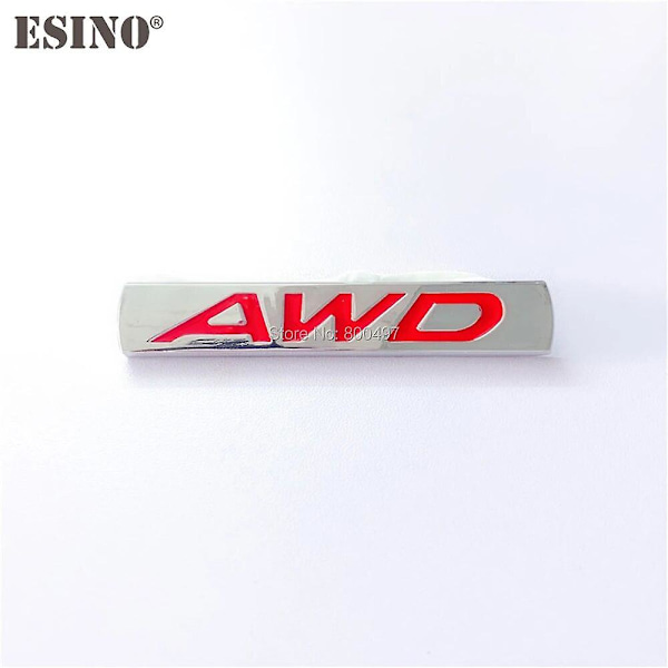 Uusi auton muotoilu 3D AWD Metalli Kromi Sinkkiseos Embleemi Auton Runko Tarra Auton Tarvike Mazda 3 CX-3 CX-5 RX-8 RX-5~12166