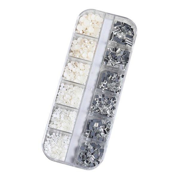 Rhinestone-koristeet DIY-kynsimalleihin, kristallikorut, manikyyri, kynsikorut, timantti 3