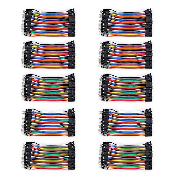 2,54 mm 10 stk. han til hun jumper ledning til computer elektronik